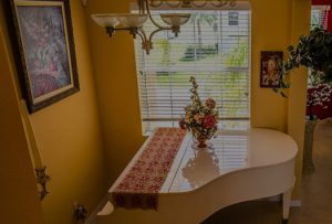 Brand New Piano in a Room